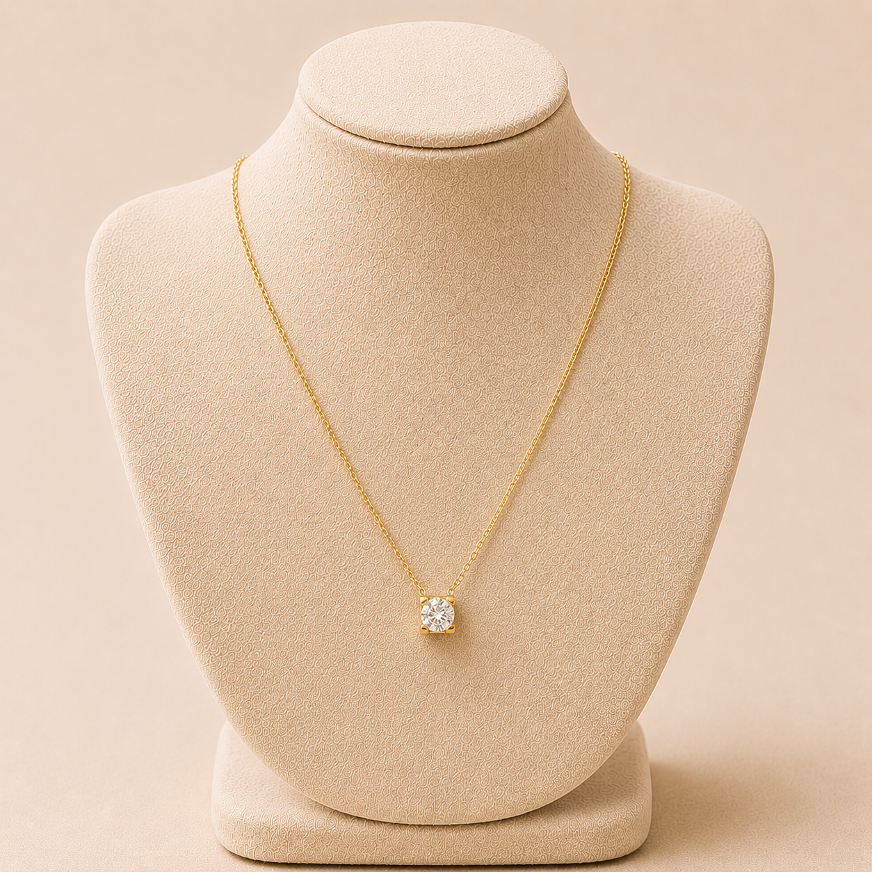 Suzy Solitaire Necklace