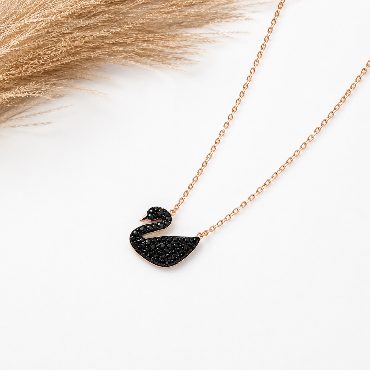 Black Swan Necklace