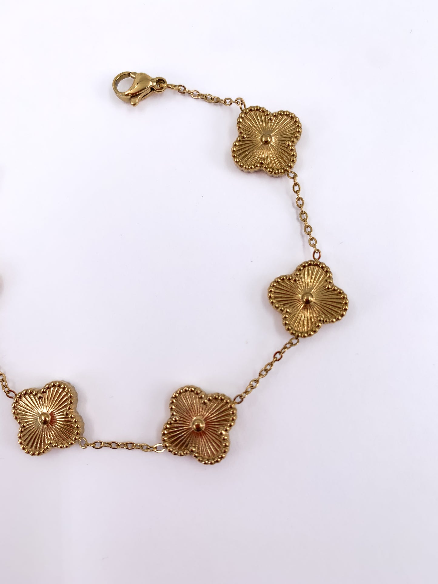 Golden Clover Bracelet
