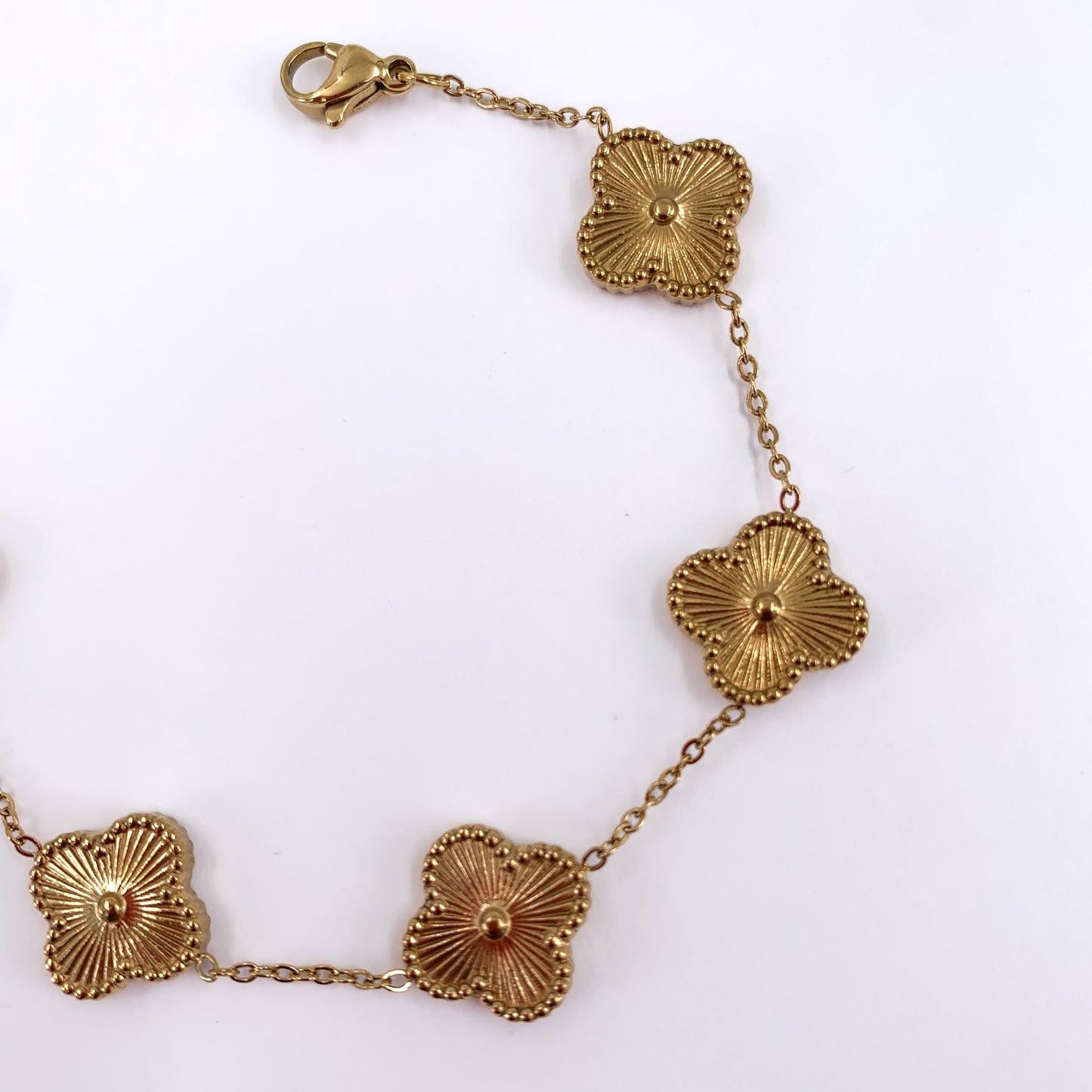 Golden Clover Bracelet