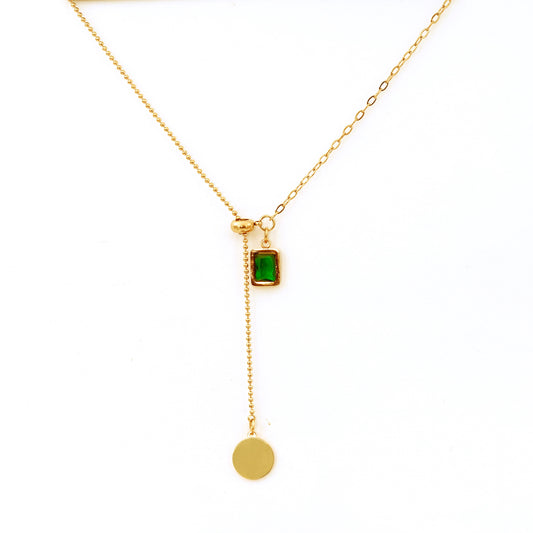 Emerald Cassie Necklace