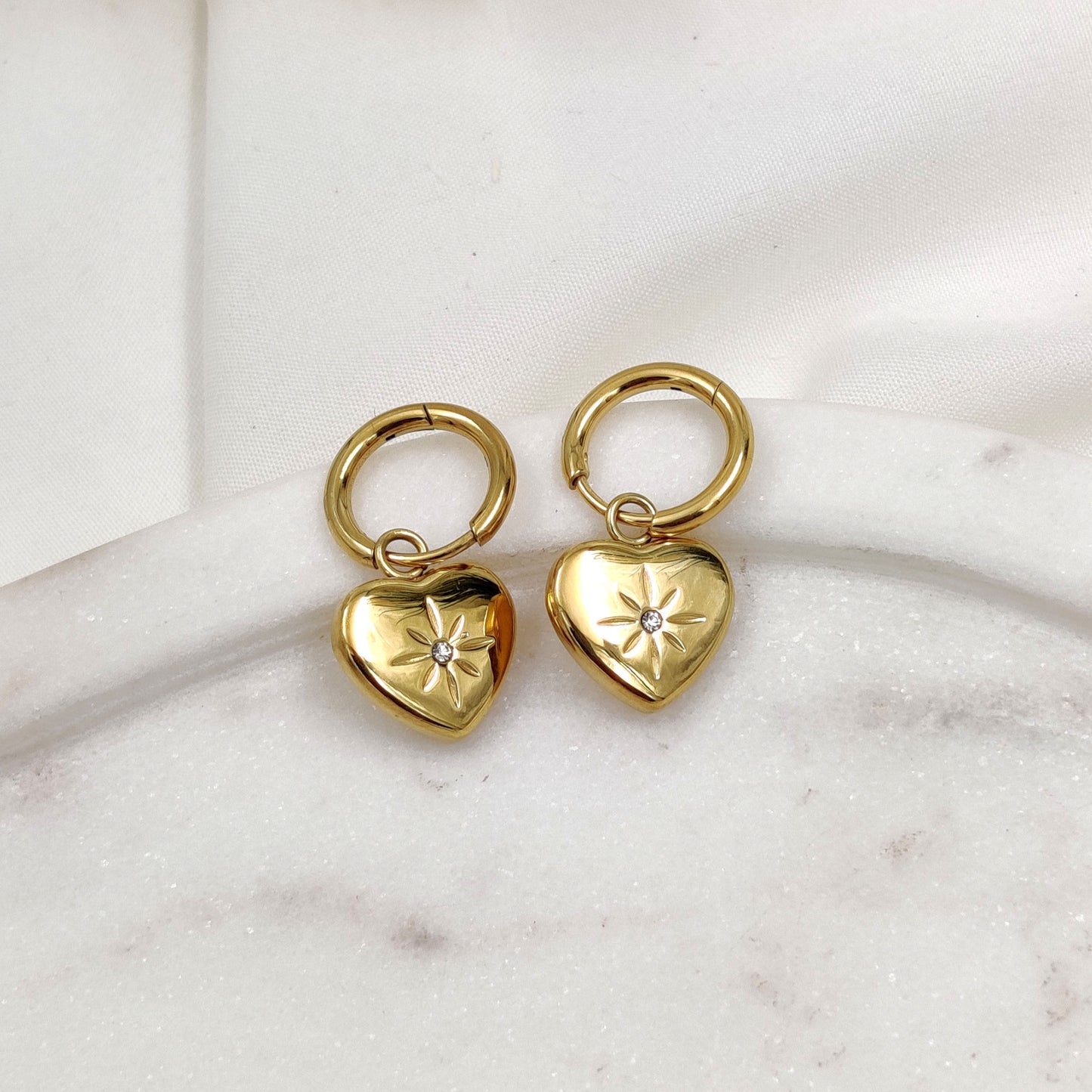 Margie Heart Hoops