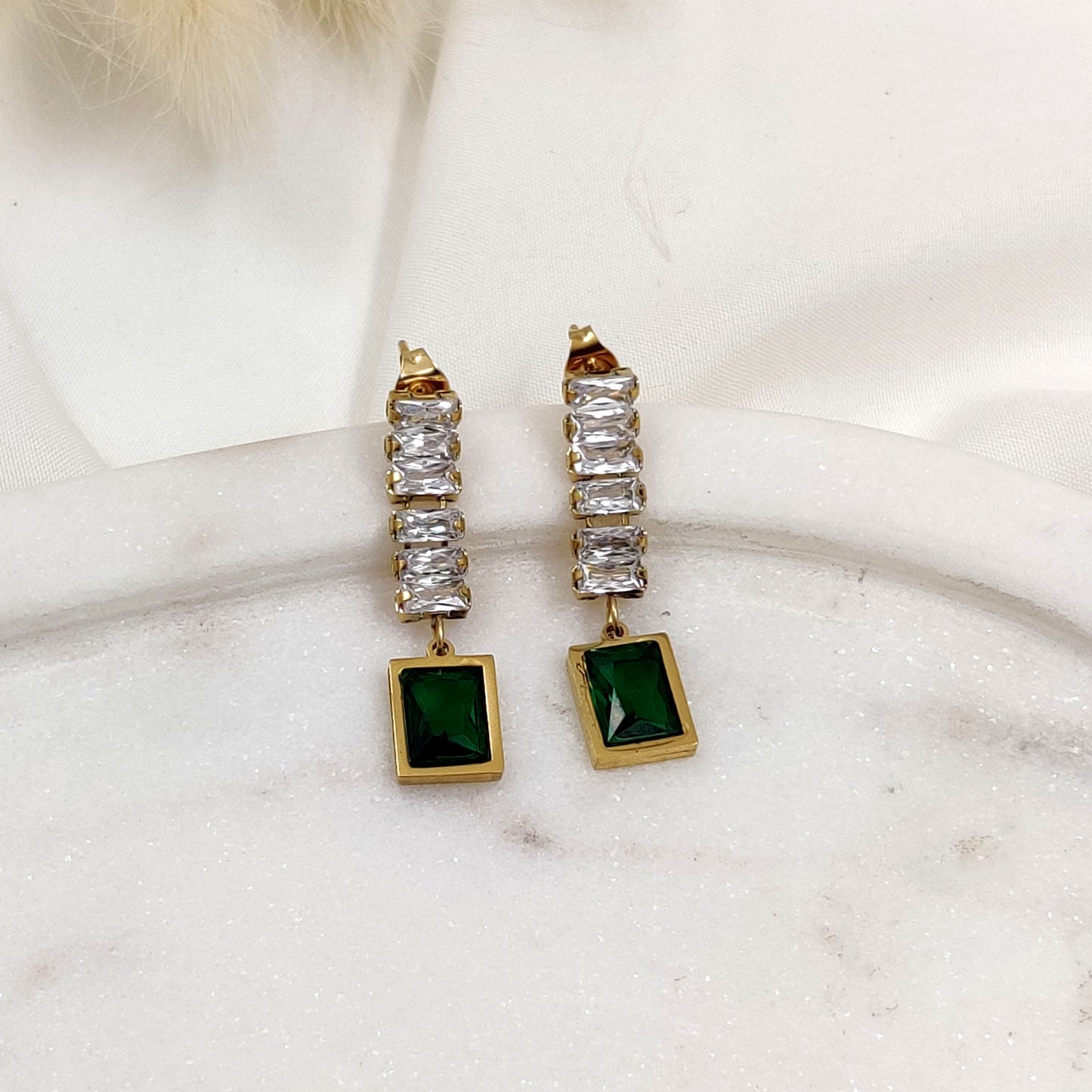 Emerald Lucas Earrings