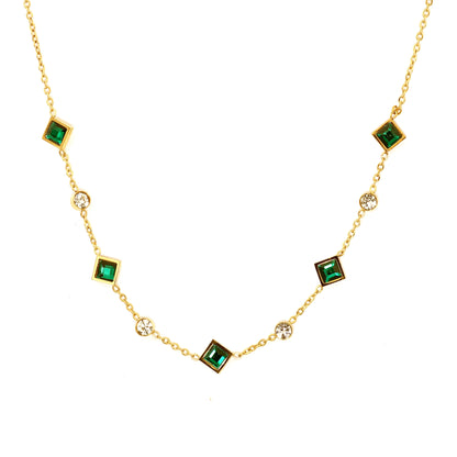 Emerald Ida Necklace