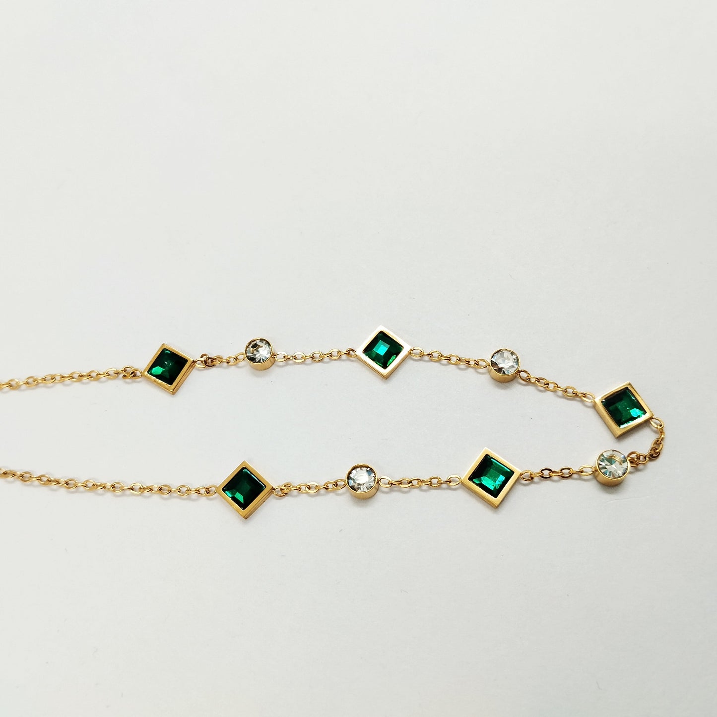 Emerald Ida Necklace