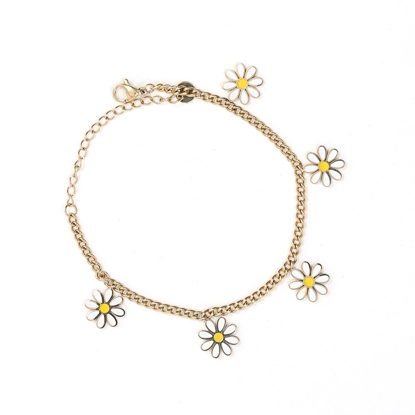 Daisy Charm Bracelet