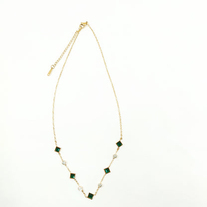 Emerald Ida Necklace