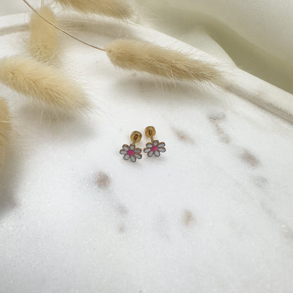 Daisy Second Piercing Studs (white)