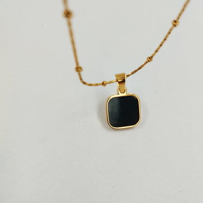 kayla Necklace (Black)