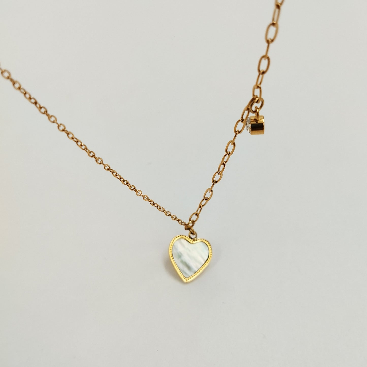 Marie Heart Necklace