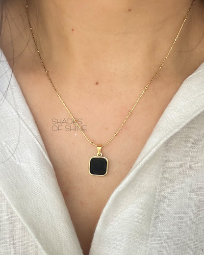 kayla Necklace (Black)