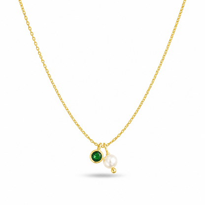 Evergreen Pearl Necklace