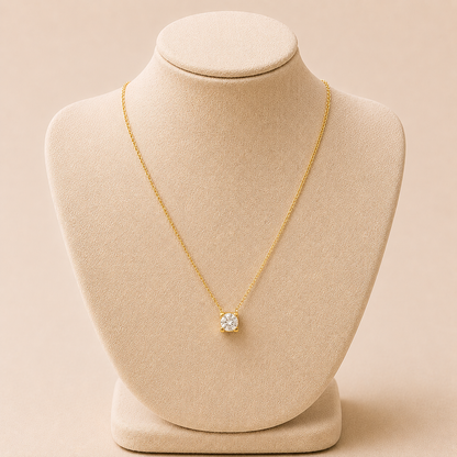 Suzy Solitaire Necklace
