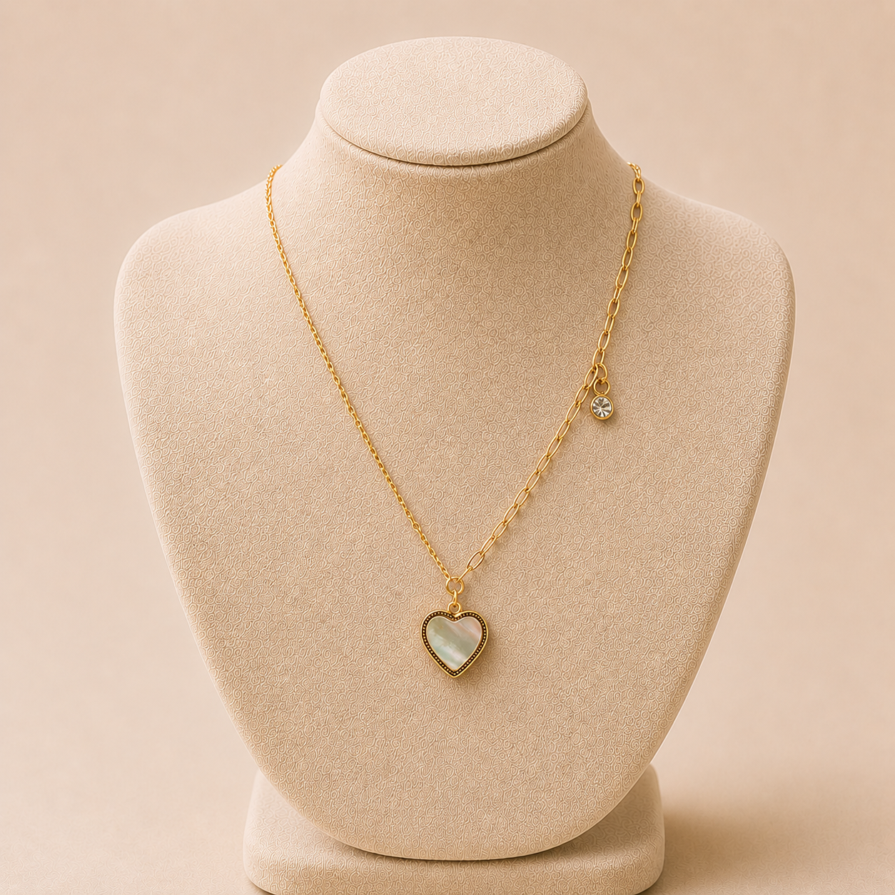 Marie Heart Necklace