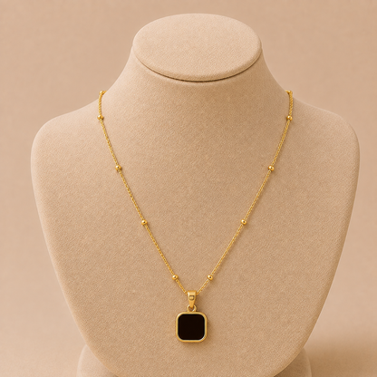 kayla Necklace (Black)