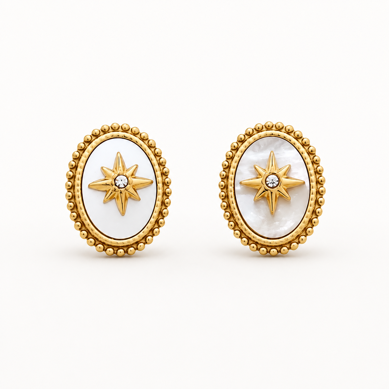 Radiant Star Studs Earring