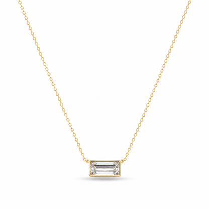 Crystal Bar Necklace