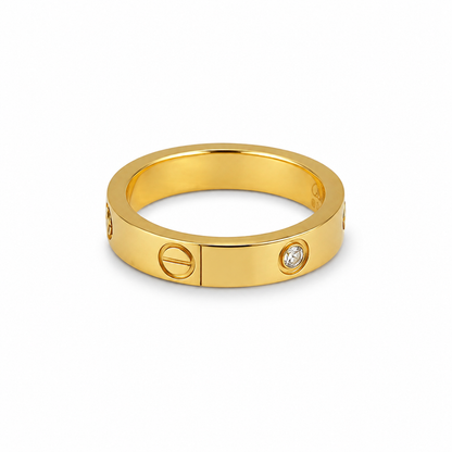 Catie Band Ring (Gold)