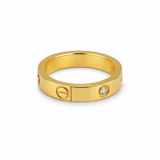 Catie Band Ring (Gold)