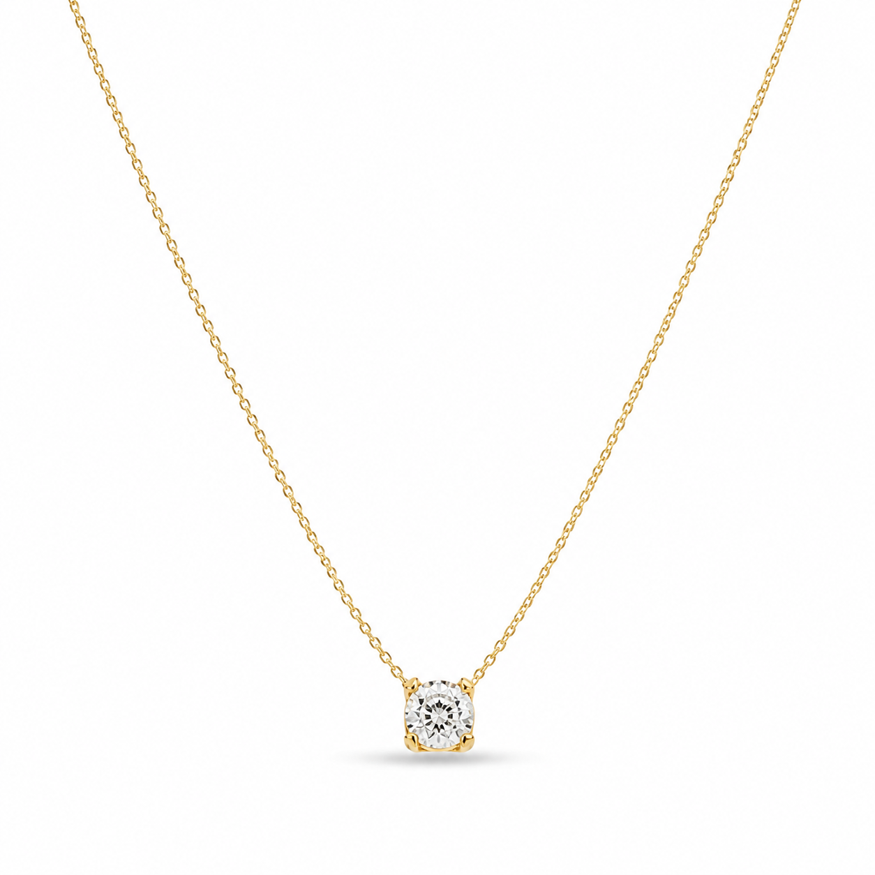 Suzy Solitaire Necklace