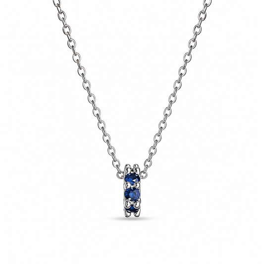 Midnight Sapphire Necklace