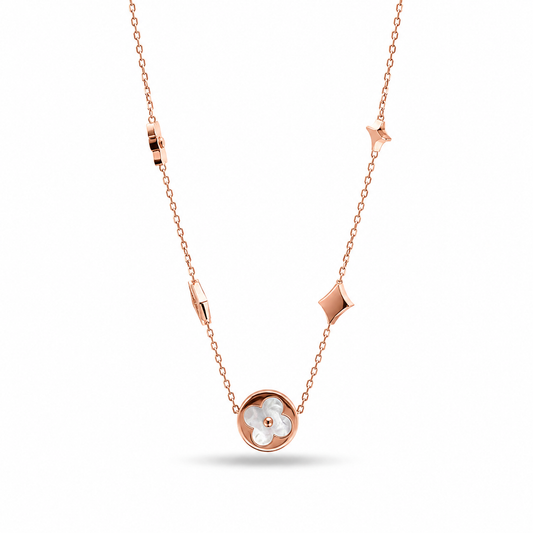 Pearl Clover Necklace