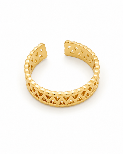 Crown Weave Ring