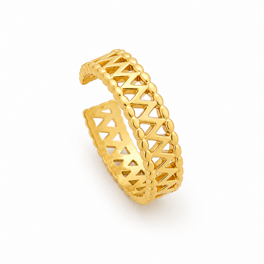 Crown Weave Ring