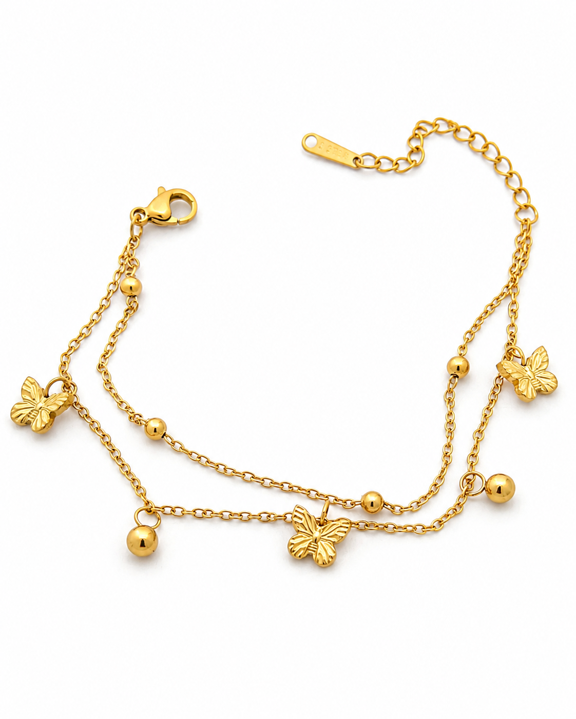 Butterfly Charm Bracelet