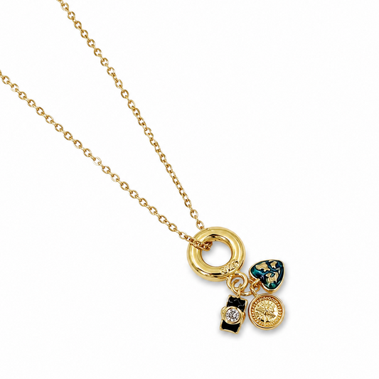 Travel Bug Charm Necklace