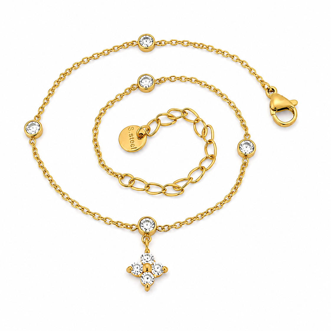 Dainty Stone Anklets