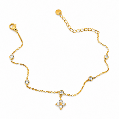 Dainty Stone Anklets