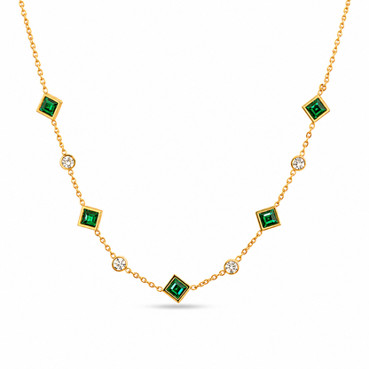 Emerald Ida Necklace