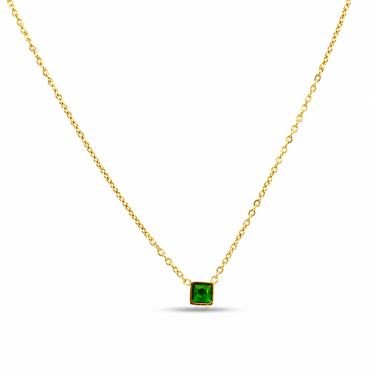 Mini Emerald Necklace