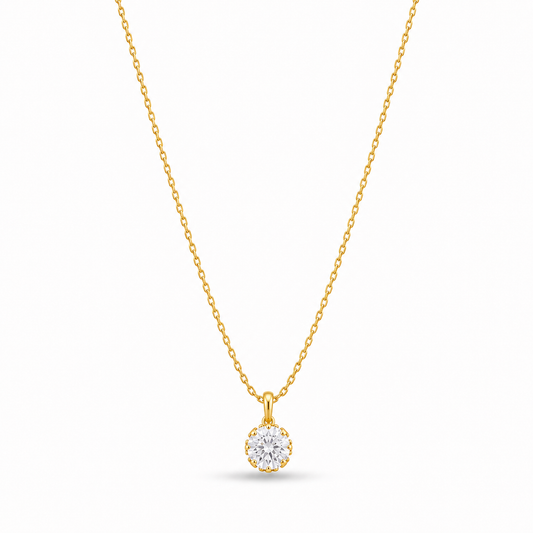 Carol Solitaire Necklace