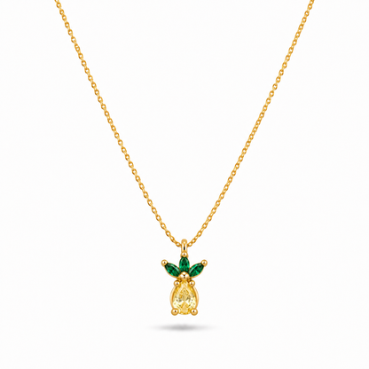 Pineapple Drop Necklace