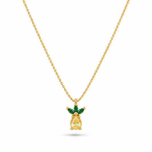 Pineapple Drop Necklace