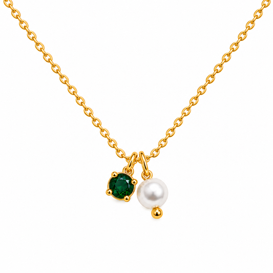 Evergreen Pearl Necklace