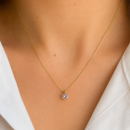 Solitaire Necklace