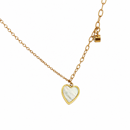 Marie Heart Necklace