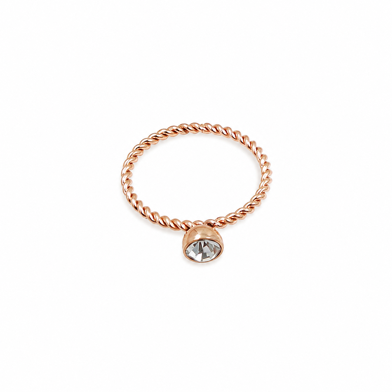 Mini Solitaire Ring