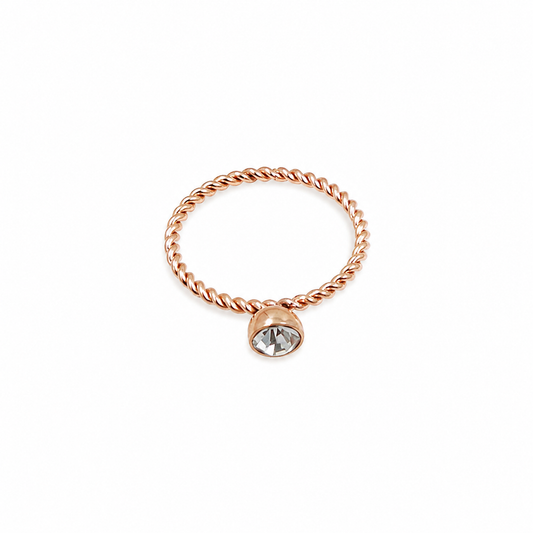 Mini Solitaire Ring
