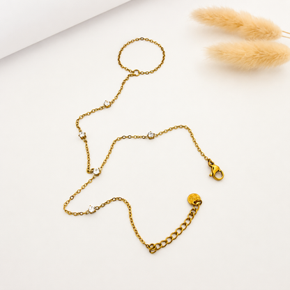 Lustre Handchain Bracelet