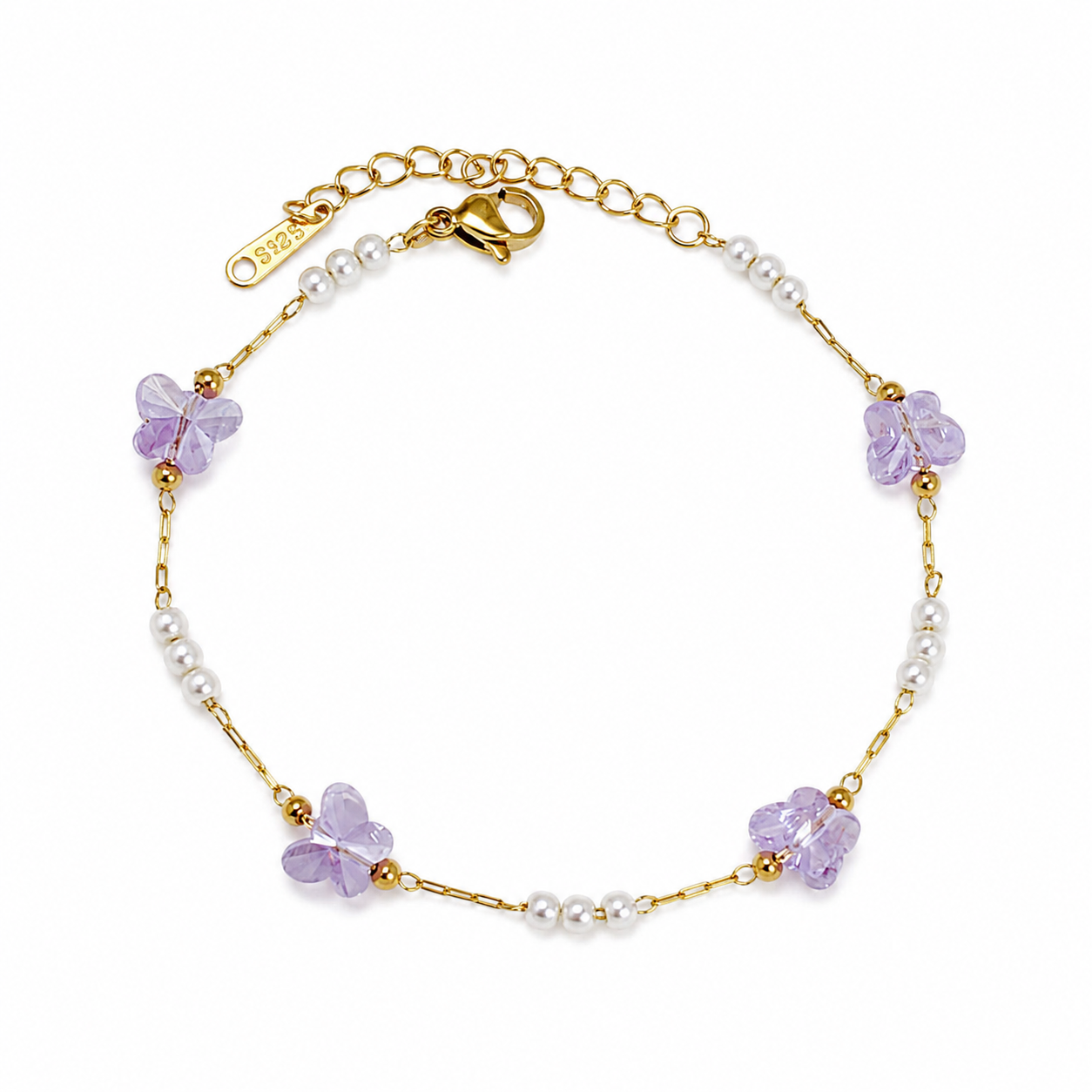 Dainty Butterfly Bracelet