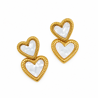 Raya Heart Earrings