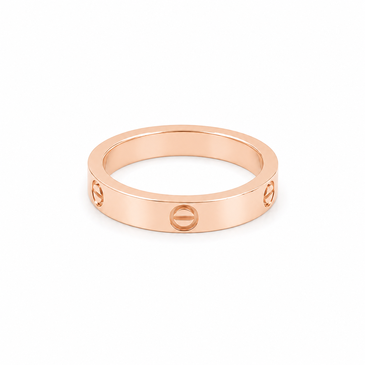 Catie Band Ring (Rose Gold)