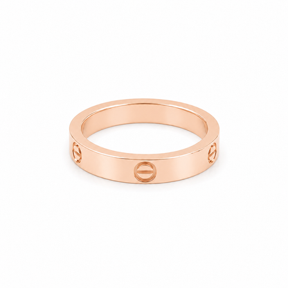Catie Band Ring (Rose Gold)