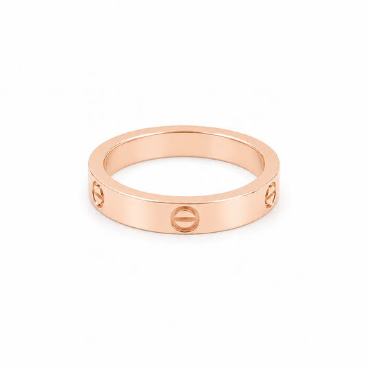 Catie Band Ring (Rose Gold)