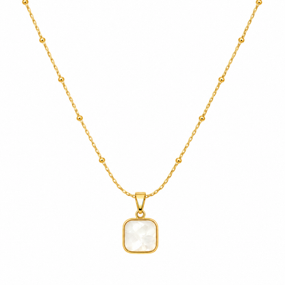Kayla Necklace (White)