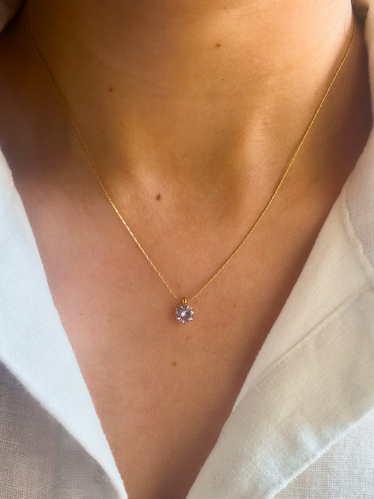 Solitaire Necklace